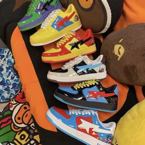 a bathing ape bapesta casual shoes low men women black white pastel green blue suede pink mens womens trainers outdoor sports sneakers walki
a bathing ape bapesta casual shoes low men women black white pastel green blue suede pink mens womens trainers outdoor sports sneakers walki