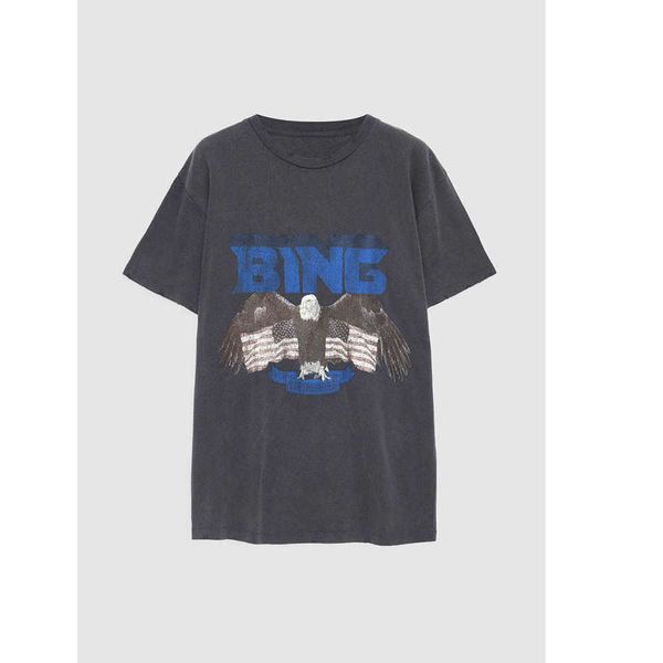 2023ss anine bing niche eagle letter print t shirt vintage stir-fried snowflake women designer short-sleeved t-shirt cotton summer tee polo, White
2023ss anine bing niche eagle letter print t shirt vintage stir-fried snowflake women designer short-sleeved t-shirt cotton summer tee polo, White