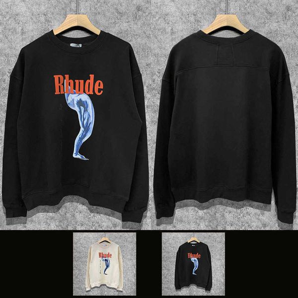 street fashion limited new loose casual hip hop high street pullover round neck sweater, Black;white
street fashion limited new loose casual hip hop high street pullover round neck sweater, Black;white