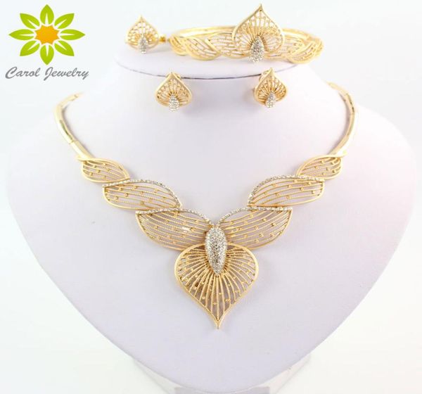women039s jewelry hollow crystal leaf flower necklace bracelet earrings sets 18 k gold plated african dubai wedding costume jew8309290, Slivery;golden
women039s jewelry hollow crystal leaf flower necklace bracelet earrings sets 18 k gold plated african dubai wedding costume jew8309290, Slivery;golden