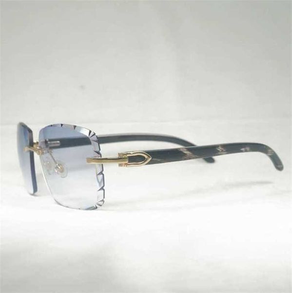 20% off for luxury designers vintage black white horn oversize rimless diamond cutting men wood glasses retro shades for summer club eyewear, White;black
20% off for luxury designers vintage black white horn oversize rimless diamond cutting men wood glasses retro shades for summer club eyewear, White;black