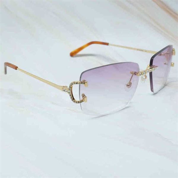 2023 designer glasses model rhinestones glasses men women wire iced out rimless stylish shades eyewear fashion sun glasses sunglasses, White;black
2023 designer glasses model rhinestones glasses men women wire iced out rimless stylish shades eyewear fashion sun glasses sunglasses, White;black