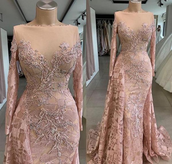 classy lace long sleeves evening dresses sheer bateau neck beaded overskirt prom gowns sweep train a line plus size formal dress8909081, Black;red
classy lace long sleeves evening dresses sheer bateau neck beaded overskirt prom gowns sweep train a line plus size formal dress8909081, Black;red