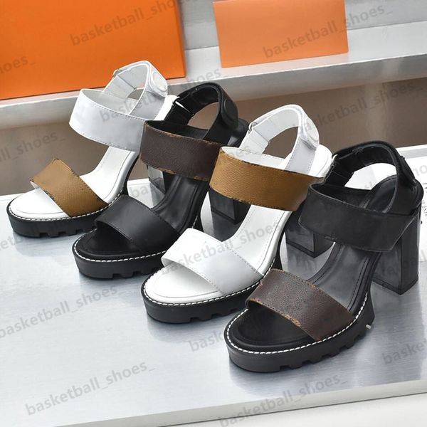 designer women star trail sandals heeled lady ankle strap studs buckle slippers letter printed chunky heel sandal size 35-40, Black
designer women star trail sandals heeled lady ankle strap studs buckle slippers letter printed chunky heel sandal size 35-40, Black