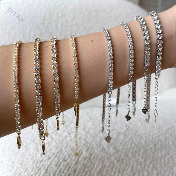 wholesale hip hop 925 sterling silver iced out cubic zircon 2 3 4mm 14k gold plating tennis chain adjustable bracelet for women, Black
wholesale hip hop 925 sterling silver iced out cubic zircon 2 3 4mm 14k gold plating tennis chain adjustable bracelet for women, Black