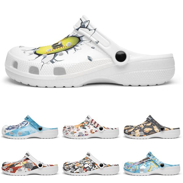 Customized beautiful and comfortable glossy Diy shoes for men and women's indoor slippers 36-95414
Customized beautiful and comfortable glossy Diy shoes for men and women's indoor slippers 36-95414