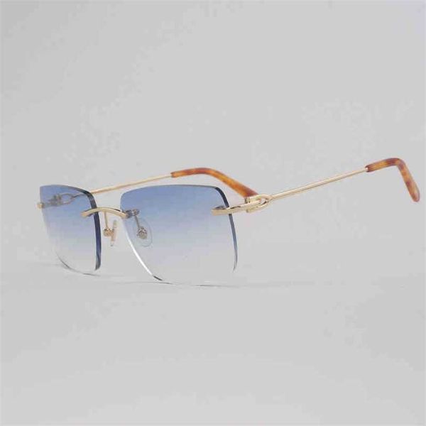 2023 designer glasses new vintage rimless square sunglasses men oversize metal frame women glasses shades culos gafas for driving outdoor 01, White;black
2023 designer glasses new vintage rimless square sunglasses men oversize metal frame women glasses shades culos gafas for driving outdoor 01, White;black