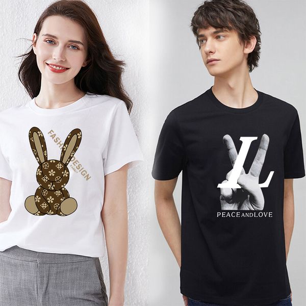 mens tshirts cotton tshirt casual short sleeve tee shirt man and women summer breathable shirts y2k couple streetwear clothes 230404, White;black
mens tshirts cotton tshirt casual short sleeve tee shirt man and women summer breathable shirts y2k couple streetwear clothes 230404, White;black