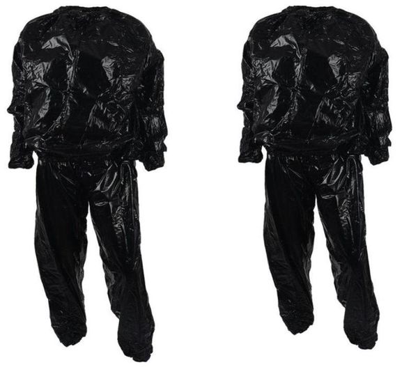 elos2 pcs heavy duty fitness weight loss sweat sauna suit exercise gym antirip black xl 4xl8854051
elos2 pcs heavy duty fitness weight loss sweat sauna suit exercise gym antirip black xl 4xl8854051