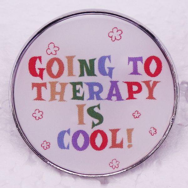 going to the therapy is cool brooch cute anime movies games hard enamel pins collect metal cartoon brooch backpack hat bag collar lapel badg, Blue
going to the therapy is cool brooch cute anime movies games hard enamel pins collect metal cartoon brooch backpack hat bag collar lapel badg, Blue