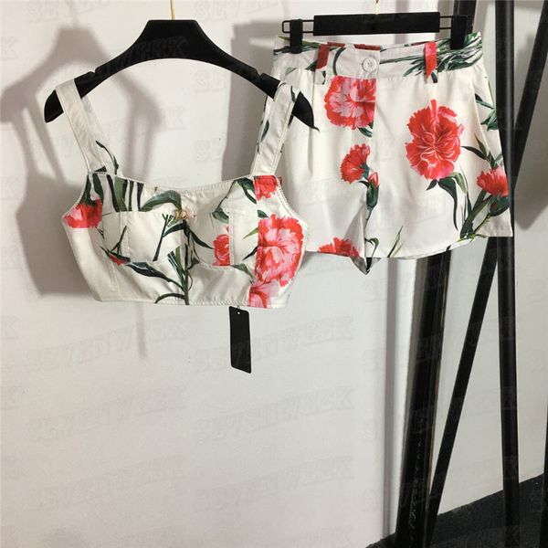 floral printed sling vest shorts women clothing sets vacation style tank mini short pant two piece, White;black
floral printed sling vest shorts women clothing sets vacation style tank mini short pant two piece, White;black