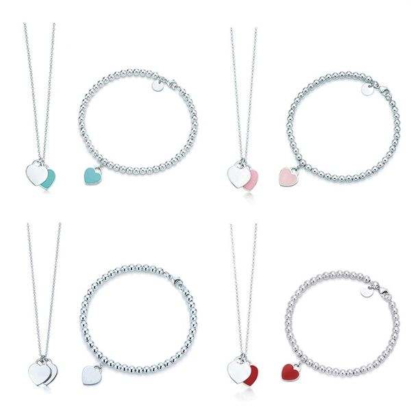 original 100% 925 sterling silver fashion classic diy love necklace bracelet set multicolor optional woman jewelry 2261
original 100% 925 sterling silver fashion classic diy love necklace bracelet set multicolor optional woman jewelry 2261