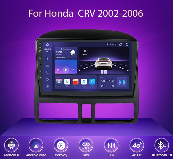 head unit car video stereo player for honda cr-v 2002-2006 radio with wifi bluetooth gps navigation android carplay
head unit car video stereo player for honda cr-v 2002-2006 radio with wifi bluetooth gps navigation android carplay