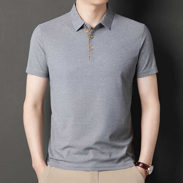 men's t-shirt polo waffle lapel for summer new solid half sleeve for young and middle-aged casual for men, White;black
men's t-shirt polo waffle lapel for summer new solid half sleeve for young and middle-aged casual for men, White;black