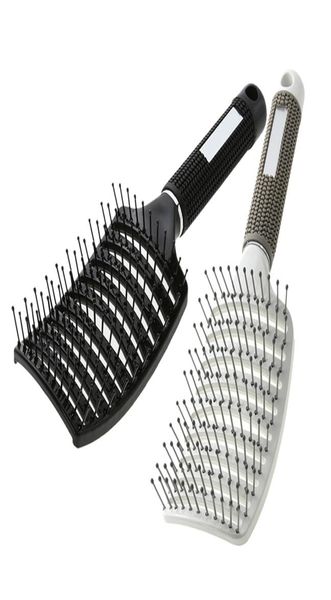 smooth hair pure pig hairbrush women wet hair brush professional styling plastic nylon big bent comb hairdressing styling tool1125634, Silver
smooth hair pure pig hairbrush women wet hair brush professional styling plastic nylon big bent comb hairdressing styling tool1125634, Silver