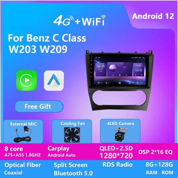 auto stereo car video player wifi bluetooth gps navigation for benz c-class w203 w209 head unit
auto stereo car video player wifi bluetooth gps navigation for benz c-class w203 w209 head unit