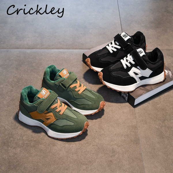 athletic outdoor striped children sneakers autumn winter plush fashion sport shoes for boy girls warm non slip kids running shoes p230404, Black
athletic outdoor striped children sneakers autumn winter plush fashion sport shoes for boy girls warm non slip kids running shoes p230404, Black
