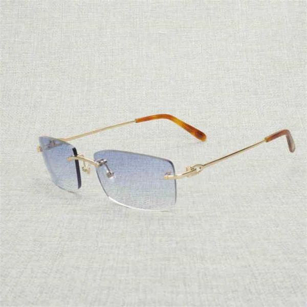 2023 designer glasses new vintage rimless square sunglasses men oval clear frame women glasses shades culos gafas for driving fishing 011, White;black
2023 designer glasses new vintage rimless square sunglasses men oval clear frame women glasses shades culos gafas for driving fishing 011, White;black