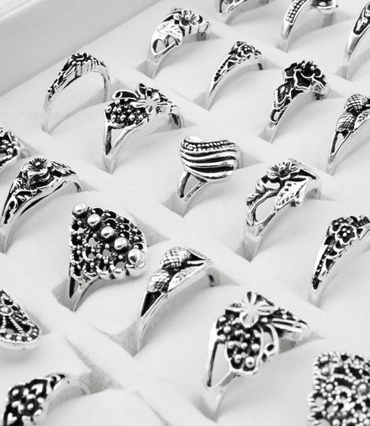 100 pieces mix retro ring whole men clover flower charm antique silver plated statement small vintage ring for women5406000
100 pieces mix retro ring whole men clover flower charm antique silver plated statement small vintage ring for women5406000