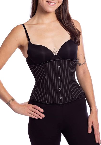 orchard corset cs-411 pinstripe corset womens underbust original steel boned waist trainer corset, Red;black
orchard corset cs-411 pinstripe corset womens underbust original steel boned waist trainer corset, Red;black