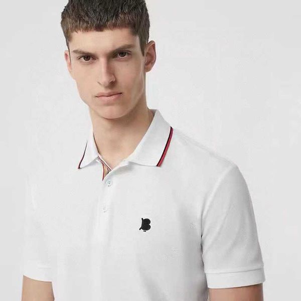 luxury classic polo shirt mens casual short sleeve pullover tee designer tshirt tb embroidered men women summer business tshirts top, White;black
luxury classic polo shirt mens casual short sleeve pullover tee designer tshirt tb embroidered men women summer business tshirts top, White;black