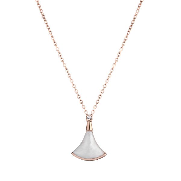 baojia small skirt steel necklace electroplated 18k gold women's neckchain collar chain, Silver
baojia small skirt steel necklace electroplated 18k gold women's neckchain collar chain, Silver