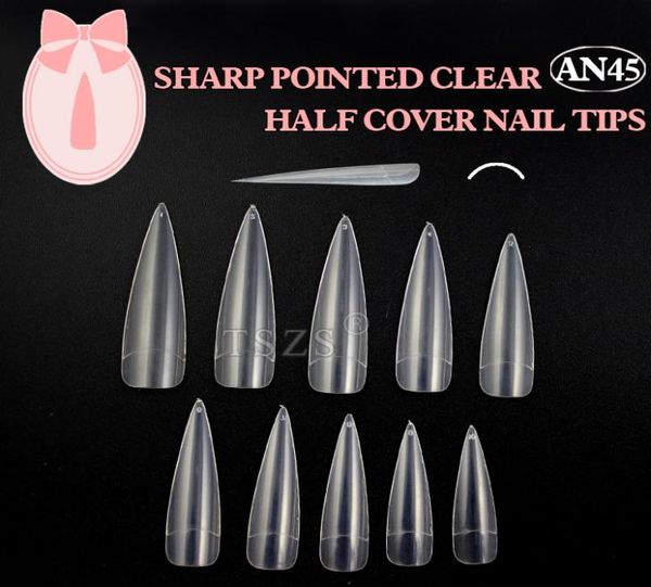 whole1bags lot 500pcs in a bag clear stiletto false nail tips sharp ending acrylic nail art tips5281899, Red;gold
whole1bags lot 500pcs in a bag clear stiletto false nail tips sharp ending acrylic nail art tips5281899, Red;gold