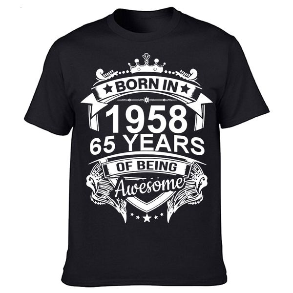 mens tshirts novelty awesome born in 1958 65 years old t shirt graphic cotton streetwear short sleeve birthday gifts summer style tshirt men, White;black
mens tshirts novelty awesome born in 1958 65 years old t shirt graphic cotton streetwear short sleeve birthday gifts summer style tshirt men, White;black