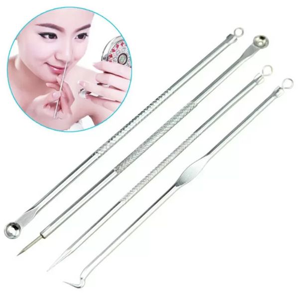 4pcs/set blackhead blemish removers acne pimple belmish extractor vacuum extrusionacne stick against black dots tools for face clean
4pcs/set blackhead blemish removers acne pimple belmish extractor vacuum extrusionacne stick against black dots tools for face clean