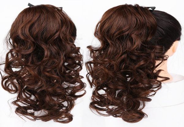 22 inches long wavy synthetic ponytail extensions clip in pony tail drawstring natural hair extension heat resistant hairpieces3783784, Black
22 inches long wavy synthetic ponytail extensions clip in pony tail drawstring natural hair extension heat resistant hairpieces3783784, Black