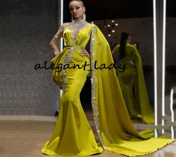 lemon high neck evening formal dresses with long sleeve cape 2021 sparkly crystal kaftan caftan arabic prom gowns vestidos de2770867, Black
lemon high neck evening formal dresses with long sleeve cape 2021 sparkly crystal kaftan caftan arabic prom gowns vestidos de2770867, Black