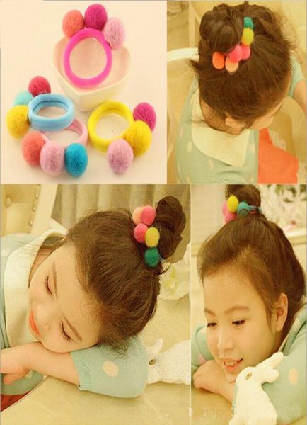 korea girls handmade wool felt ball hair rope ring band pompom cotton hair circle fluff hair aaccessories5053251
korea girls handmade wool felt ball hair rope ring band pompom cotton hair circle fluff hair aaccessories5053251