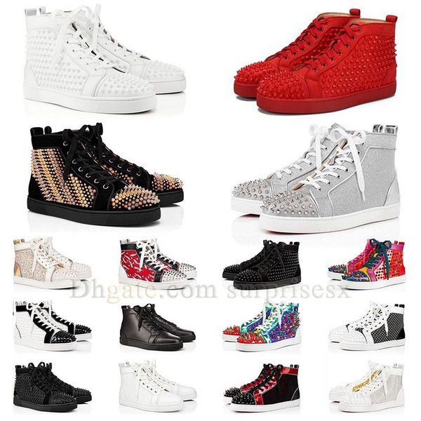 original mens womens red dhgate shoes platform bottoms pump sneakers vintage flat glittering famous bottomed loafers spike casual rivets hig, Black
original mens womens red dhgate shoes platform bottoms pump sneakers vintage flat glittering famous bottomed loafers spike casual rivets hig, Black