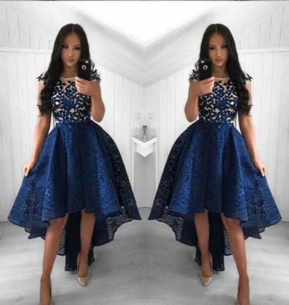 2022 navy blue plus size cocktail dresses jewel neck illusion lace appliques cap sleeves high low short prom dress homecoming3764091, Black
2022 navy blue plus size cocktail dresses jewel neck illusion lace appliques cap sleeves high low short prom dress homecoming3764091, Black