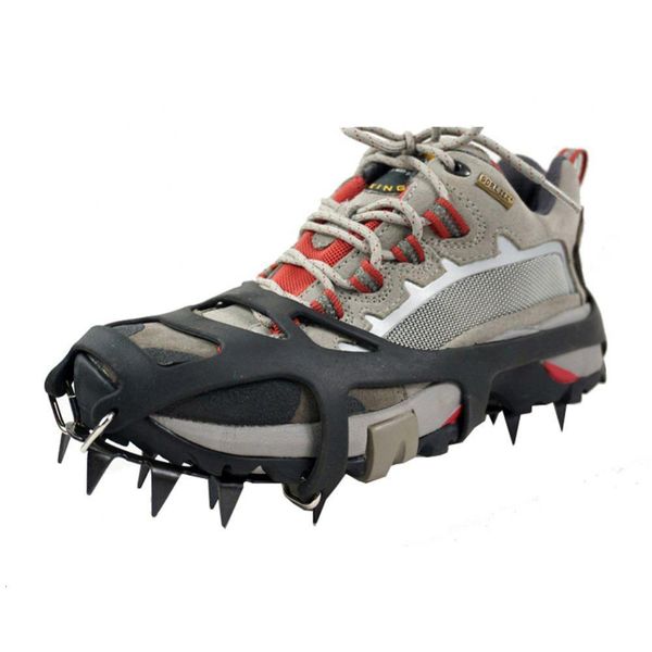 crampons 1 pair 18 teeth antislip ice snow shoe boot traction cleat spikes crampon shoes boots covers steigeisen 230404, Black;blue
crampons 1 pair 18 teeth antislip ice snow shoe boot traction cleat spikes crampon shoes boots covers steigeisen 230404, Black;blue