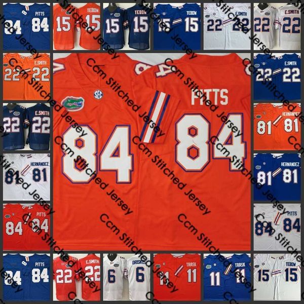 6 jeff driskel jersey 11 kyle trask 15 tim tebow emmitt smith aaron hernandez 84 kyle pitts 2022 ncaa florida gators stitched football jerse, Black
6 jeff driskel jersey 11 kyle trask 15 tim tebow emmitt smith aaron hernandez 84 kyle pitts 2022 ncaa florida gators stitched football jerse, Black