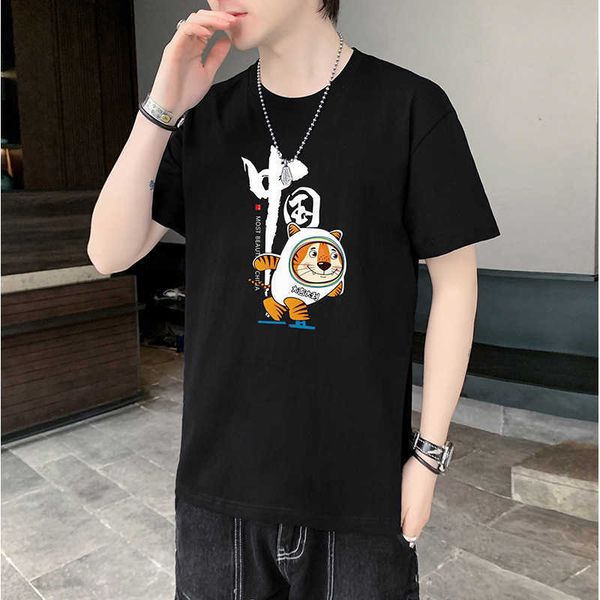 men's t-shirt short chinese style sleeved summer 2023 new china-chic brand cotton half sleeve loose round neck top, White;black
men's t-shirt short chinese style sleeved summer 2023 new china-chic brand cotton half sleeve loose round neck top, White;black