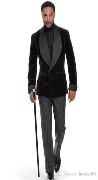 brand new black velvet groom tuxedos doublebreasted groomsman wedding 2 piece suit fashion men prom jacket blazerjacketpantsti3955225, Black;gray
brand new black velvet groom tuxedos doublebreasted groomsman wedding 2 piece suit fashion men prom jacket blazerjacketpantsti3955225, Black;gray
