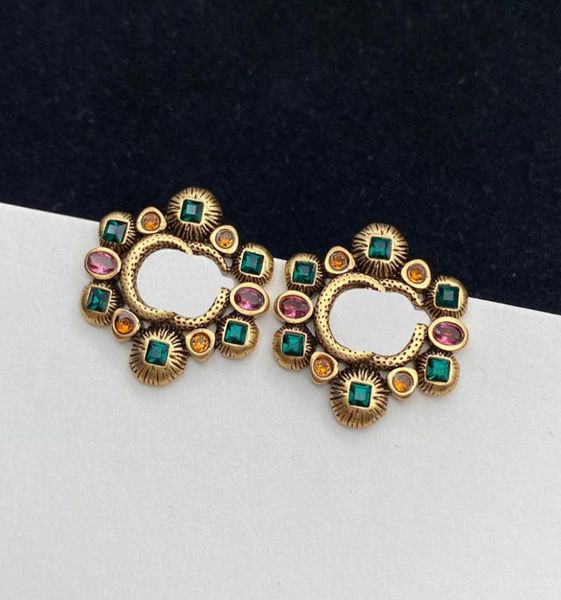2022 retro women jewelry designer earring for womens multicolor diamond earrings luxury letter g stud fashion golden studs 22040175134707, Golden;silver
2022 retro women jewelry designer earring for womens multicolor diamond earrings luxury letter g stud fashion golden studs 22040175134707, Golden;silver