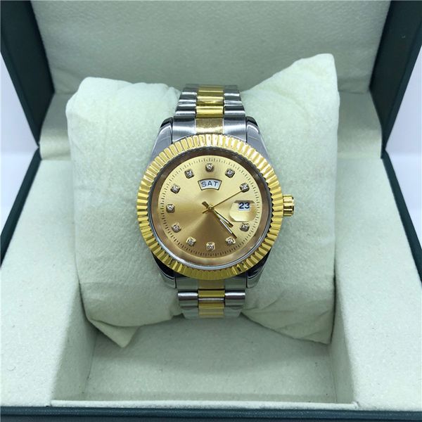 watches wristwatches full wrist male style 40 mm date luxury steel metal band quartz clock x271, Silver
watches wristwatches full wrist male style 40 mm date luxury steel metal band quartz clock x271, Silver