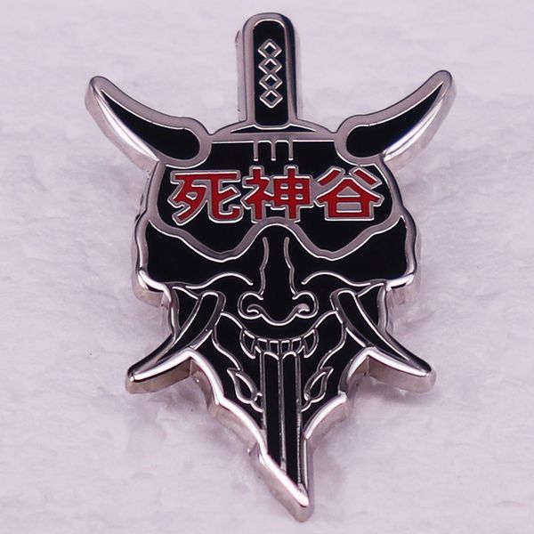 traditional japanese mask death brooch badge cute anime movies games hard enamel pins collect metal cartoon brooch backpack hat bag collar l, Blue
traditional japanese mask death brooch badge cute anime movies games hard enamel pins collect metal cartoon brooch backpack hat bag collar l, Blue