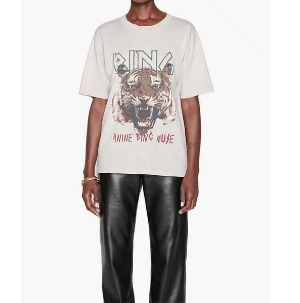 2023ss anines bing print vintages shirt stir-fry color wash water tee snowflake short-sleeved t-shirt women designer22, White
2023ss anines bing print vintages shirt stir-fry color wash water tee snowflake short-sleeved t-shirt women designer22, White