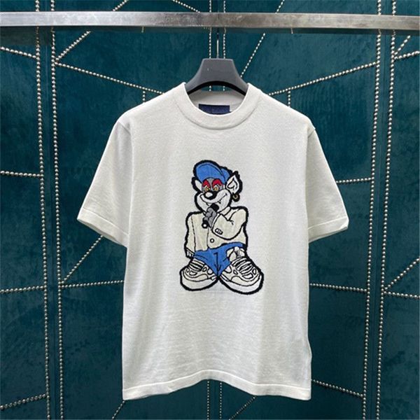 knitwear mens fashion t shirt designers men clothing black white tees short sleeve women's casual hip hop streetwear tshirts, White;black
knitwear mens fashion t shirt designers men clothing black white tees short sleeve women's casual hip hop streetwear tshirts, White;black