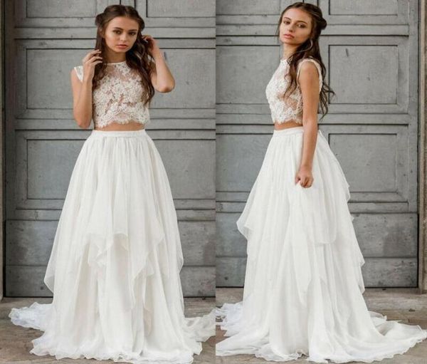 two piece boho wedding dress 2021 crop chiffon summer beach garden bride dresses floor length bohemian country bridal gow4248723, White
two piece boho wedding dress 2021 crop chiffon summer beach garden bride dresses floor length bohemian country bridal gow4248723, White
