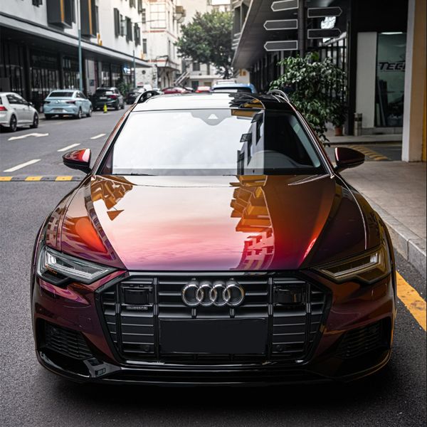 premium glossy chameleon black red vinyl wrap adhesive decal sticker madeira red car wrapping roll film pet air release
premium glossy chameleon black red vinyl wrap adhesive decal sticker madeira red car wrapping roll film pet air release