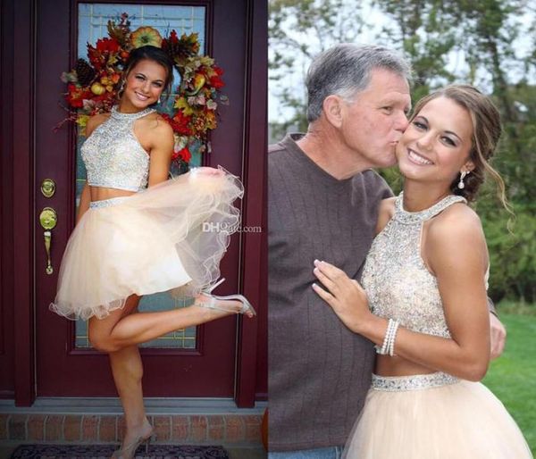 two pieces light champagne short homecoming dresses sequins beaded tulle open back graduation dresses sweet 16 dresses short prom 3041568, Blue;pink
two pieces light champagne short homecoming dresses sequins beaded tulle open back graduation dresses sweet 16 dresses short prom 3041568, Blue;pink