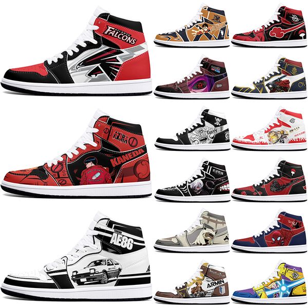New diy classics customized shoes sports basketball shoes 1s men women antiskid anime Versatile customized figure sneakers 406610
New diy classics customized shoes sports basketball shoes 1s men women antiskid anime Versatile customized figure sneakers 406610