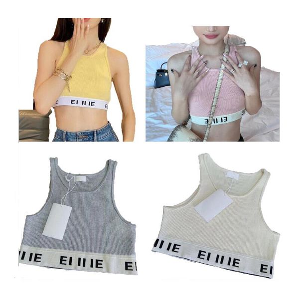 women tanks camis r embroidery knitted vest sleeveless breathable knitted pullover womens sport woman vest yoga tees, White
women tanks camis r embroidery knitted vest sleeveless breathable knitted pullover womens sport woman vest yoga tees, White