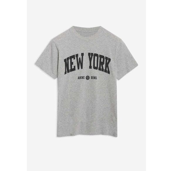 23ss anine bing women fashion classic cotton tee ab new letter print sleeve embroidery short t-shirt tees, White
23ss anine bing women fashion classic cotton tee ab new letter print sleeve embroidery short t-shirt tees, White