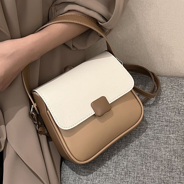contrast color small bag new women's bag popular crossbody bag handheld small bag
contrast color small bag new women's bag popular crossbody bag handheld small bag
